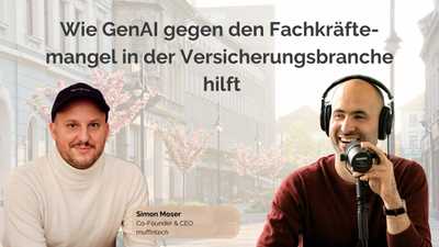Wie GenAI gegen den Fachkräftemangel in der Versicherungsbranche hilft